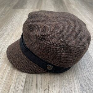 Brixton Women’s Wool-Blend Hat – Brown / Black – Size Small